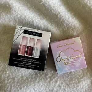 🩷  SALE BUNDLE: Fenty Beauty Lil Gloss Bomb Trio & Too Faced Blush 🩷
